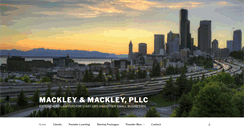 Desktop Screenshot of mackleylaw.com